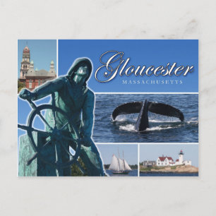 Greetings from Gloucester, MA Postcard