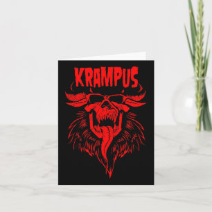 Greetings From Gruss Vom Krampus Christmas Festive Card