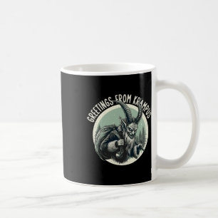 Greetings From Gruss Vom Krampus Christmas Festive Coffee Mug