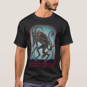 Greetings From Gruss Vom Krampus Christmas Festive T-Shirt