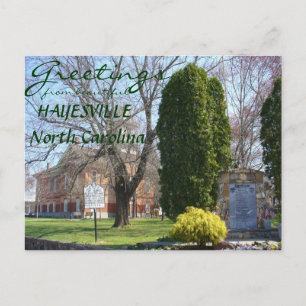 Greetings from Hayesville, North Carolina Postcard