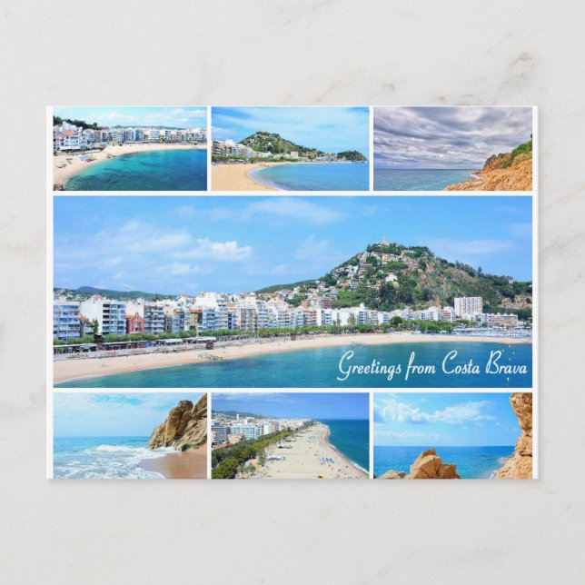 Greetings from holidays postcard (Front)