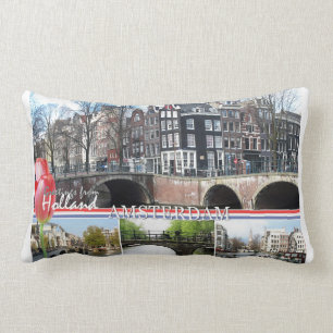 Greetings from Holland - Amsterdam Lumbar Cushion