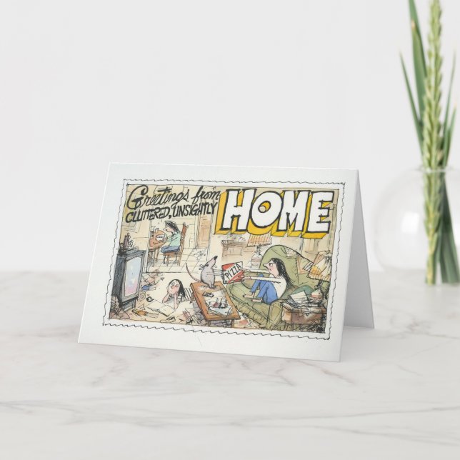 Greetings from Home Card (Front)