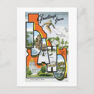 Greetings from Idaho! Postcard