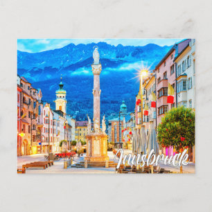 Greetings From Innsbruck, Austria Postcard