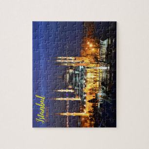 Greetings from Istanbul Turkey Jigsaw Puzzle
