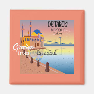 Greetings from Istanbul Turkey magnet