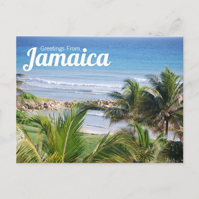 Greetings from Jamaica Postcard (Front)