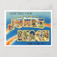 Greetings from Jones Beach, Long Island, New York