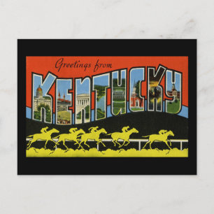 Greetings from Kentucky Postcard