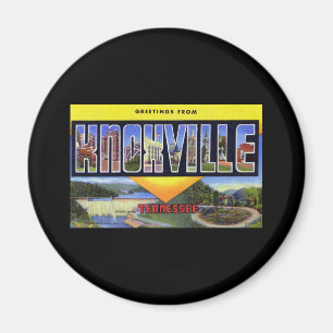 Greetings from Knoxville Tennessee Magnet