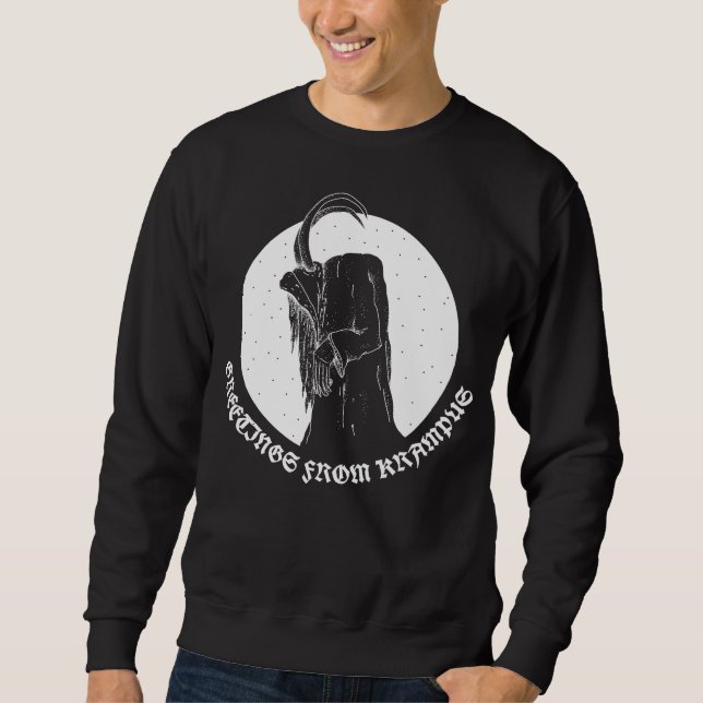 Greetings From Krampus Sweatshirt (Front)