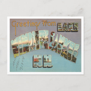 Greetings from Lake Winnipesaukee, New Hampshire Postcard
