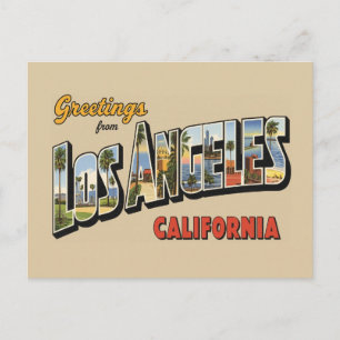 Greetings from Los Angeles Postcard