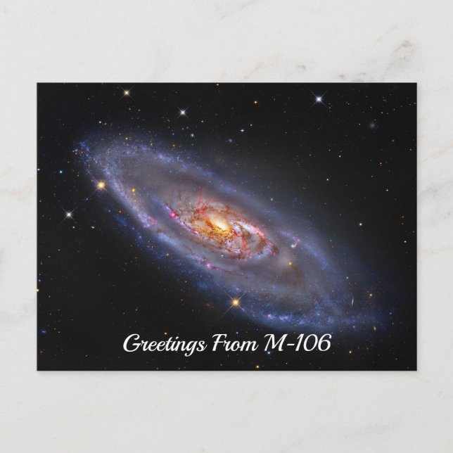 Greetings From M-106 Postcard (Front)