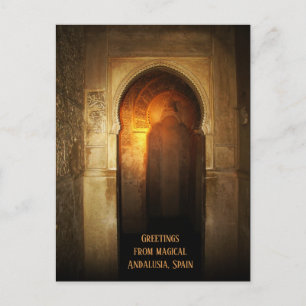 Greetings from Magical Andalusia, Spain Postcard