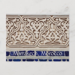 Greetings from Marrakech Morocco Postcard