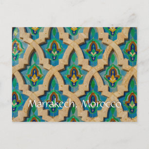 Greetings from Marrakech Morocco Postcard