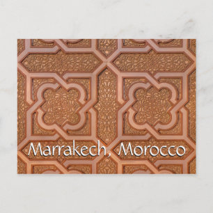 Greetings from Marrakech Morocco Postcard