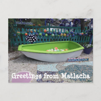 Greetings from Matlacha, Florida Colourful Postcar Postcard