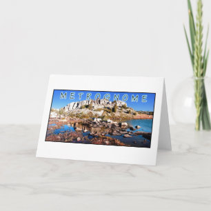 Greetings From Metrognome Card