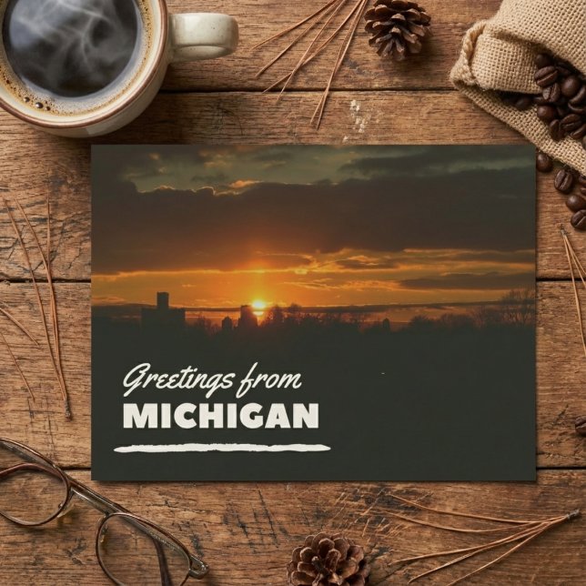Greetings From Michigan Postcard (Greetings From Michigan Postcard)