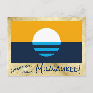 Greetings from Milwaukee Postcard