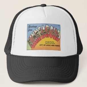 Greetings From Minneapolis Trucker Hat