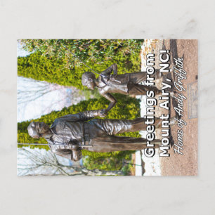 Greetings from Mount Airy, NC! Postcard