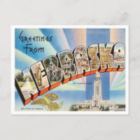 Greetings from Nebraska Vintage Travel