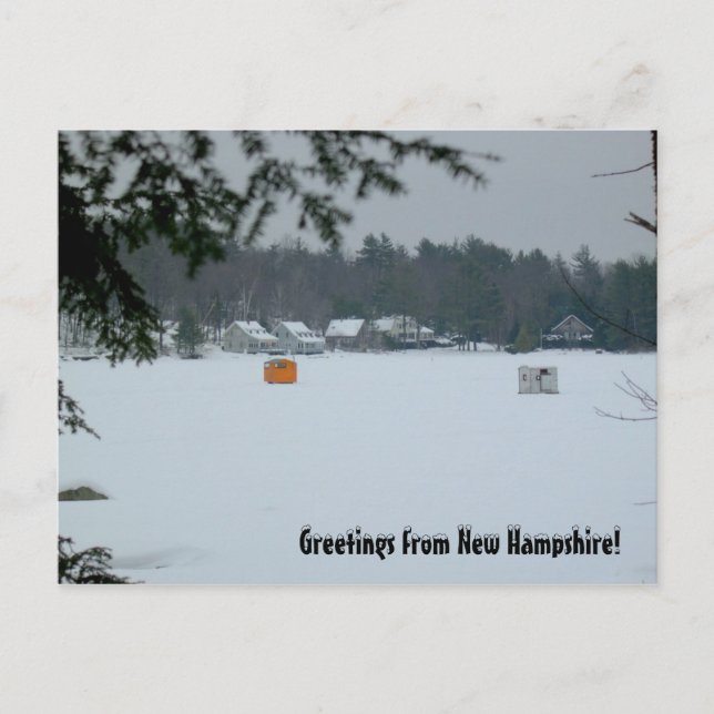 Greetings from New Hampshire Postcard (Front)