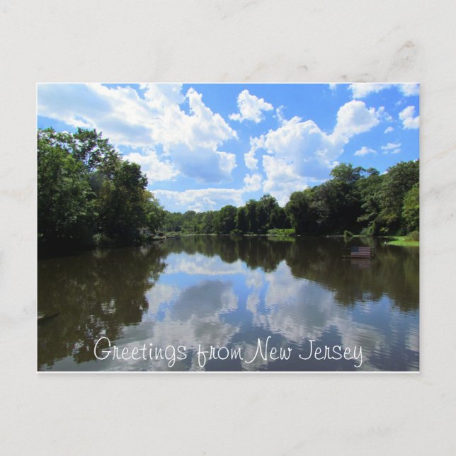 Greetings from New Jersey 2 Postcard (Front)