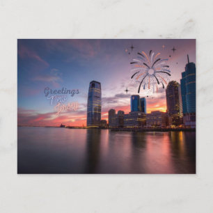 Greetings from New Jersey Postcard