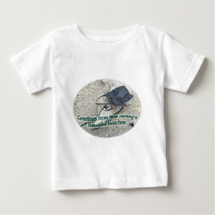 Greetings From New Jersey's Beautiful Beaches Baby T-Shirt