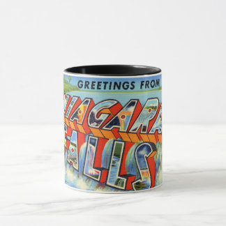 Greetings from Niagara Falls Mug