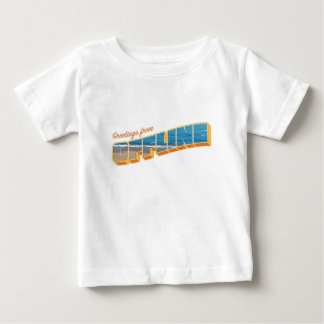 Greetings from Offline Baby T-Shirt