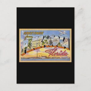 Greetings from Pensacola Florida Postcard