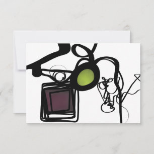 Greetings from Philydion: Abstract Black & White