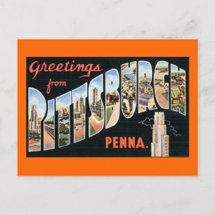 Greetings from Pittsburgh, Pennsylvania Postcard