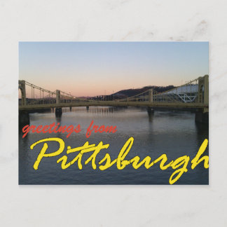 Greetings from Pittsburgh Postcard