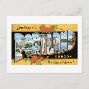 Greetings from Portland, Oregon! Postcard
