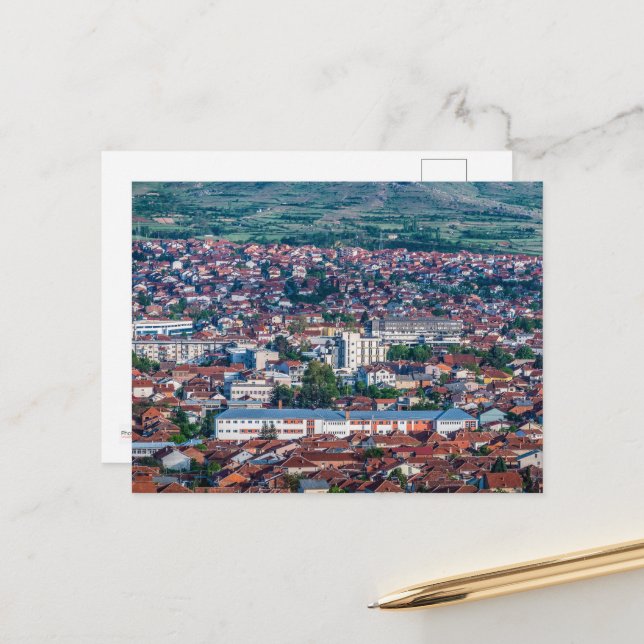 Greetings from Prilep, Macedonia  Postcard (Front/Back In Situ)