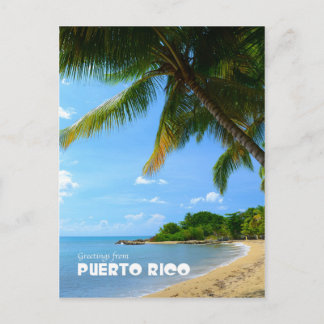 Greetings From Puerto Rico - POSTCARD