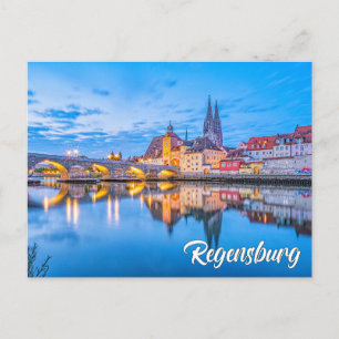 Greetings From Regensburg, Germany Postcard