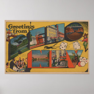 Greetings from Reno, NevadaReno, NV Poster
