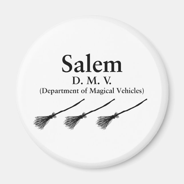 Greetings from Salem Magnet (Front)