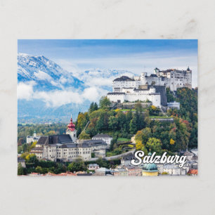 Greetings From Salzburg, Austria Postcard