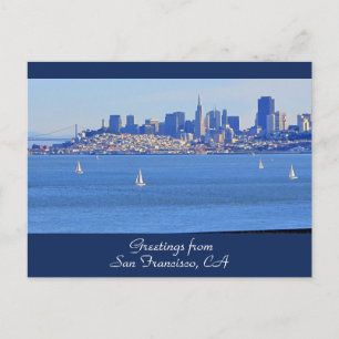 Greetings from San Francisco, CA Postcard