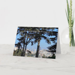 Greetings from San Francisco! Note Card